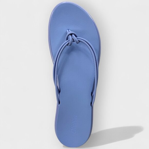 OluKai ‘Aka Women’s Flip-Flop Cloud Blue Size 6 B – New w/Tags, No Box - Picture 8 of 10